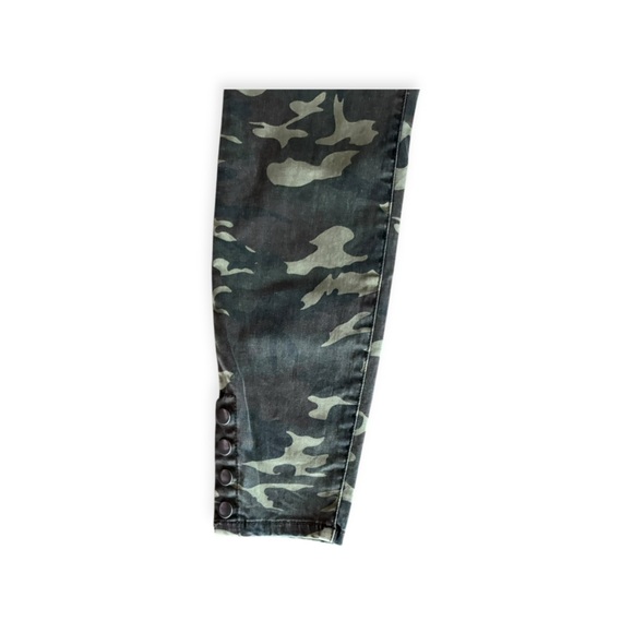 Kut from the Kloth camouflage army pattern pants ankle skinny Sz small - Picture 6 of 10